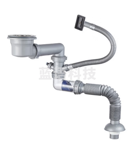 潜水艇（Submarine）CSQ-11D单槽洗菜盆下水管提篮110下水管套装侧面靠墙排水节约空间