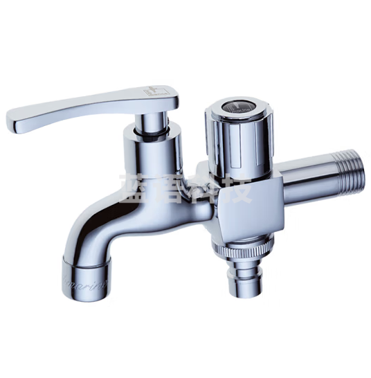 潜水艇（Submarine）LS2 4/6分快开单冷双用水龙头拖把池/洗衣机水龙头两用水嘴防溅水