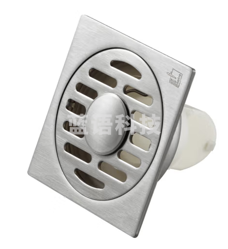 潜水艇（Submarine）GF50-10BX不锈钢拉丝洗衣机防臭地漏 两用四防地漏50管径