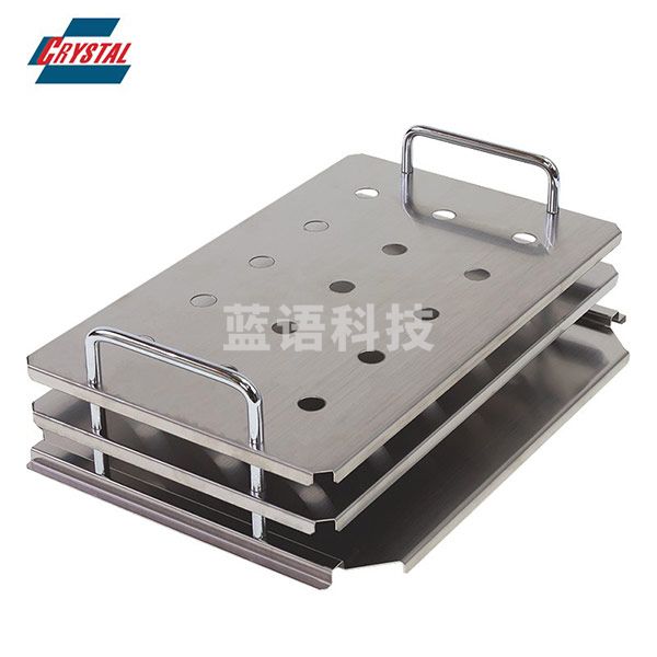 捷美 点位磁力搅拌器配件 实验室用?16试管架 配套15点位机 MSA12 260391