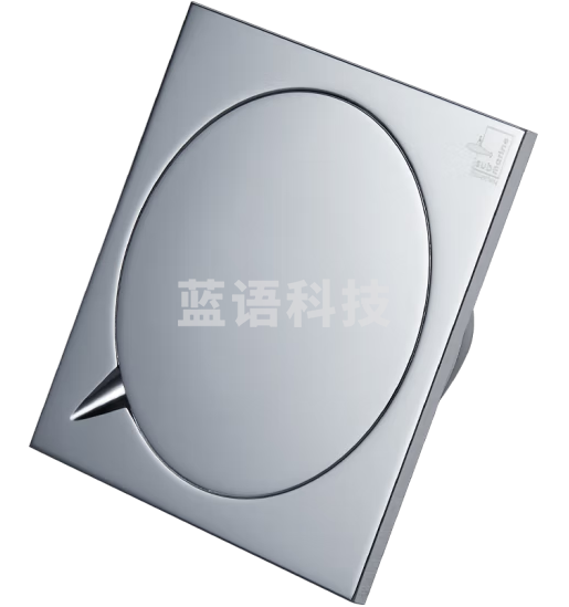 潜水艇（Submarine）TF40-10F 铜镀铬镜面超薄防臭地漏 移位地漏 40管径