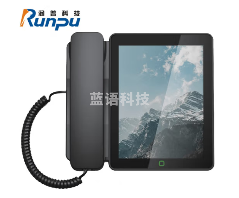 润普Runpu安卓视频录音电话机自动录音智能双模IP话机触屏商务电话会议K9898高配 36000小时