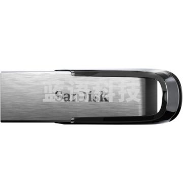闪迪 (SanDisk)16GB USB3.0 U盘 CZ73酷铄 银色 读速130MB/s 金属外壳   PJ.415
