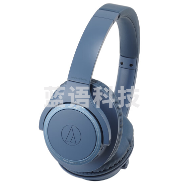 铁三角（Audio-technica）ATH-SR30BT 高解析长续航头戴蓝牙耳机 蓝色