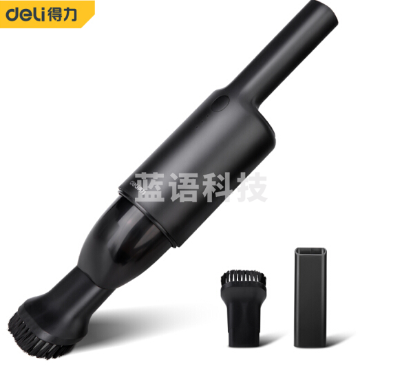得力（deli）DL881070 无线车载吸尘器小型手持车家两用5500pa 便携式大功率大吸力锂电汽车吸尘器干湿两用