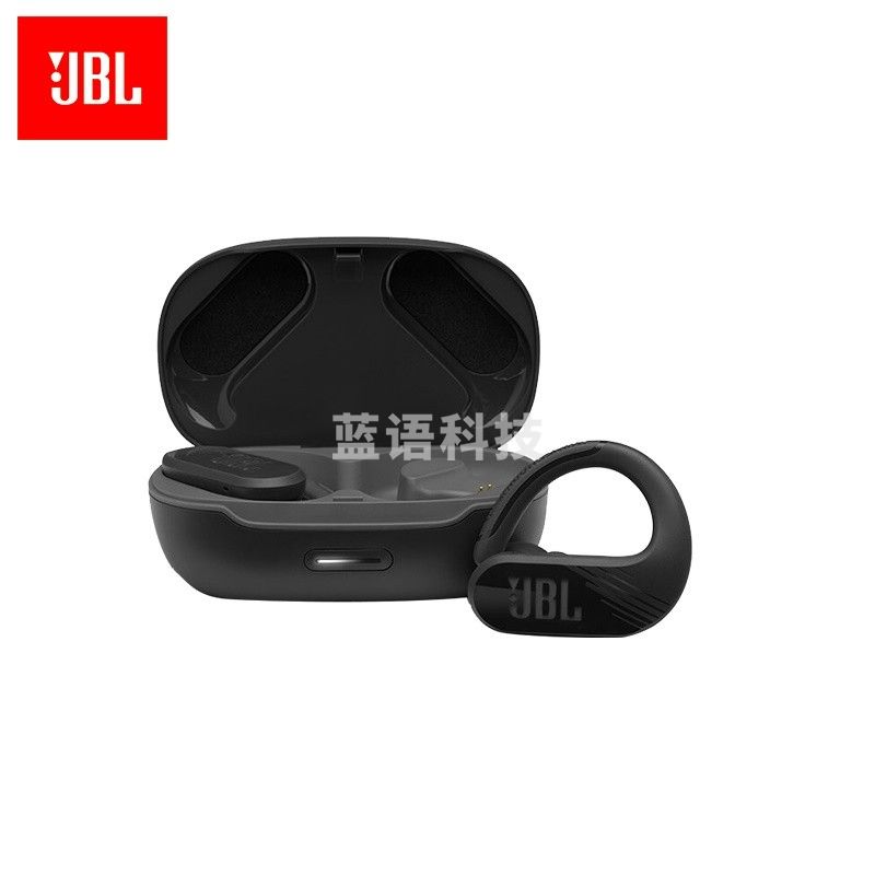 JBL Peak II黑色 真无线耳机 无线运动耳机 蓝牙耳机 防水防汗 苹果华为小米安卓游戏通用耳机