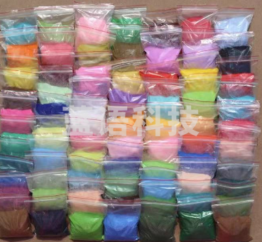 掐丝珐琅景泰蓝金丝彩砂手工diy艺装饰画材料套 150克常用色65袋