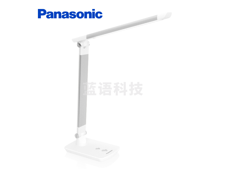 松下(Panasonic)国A级减蓝光护眼台灯无极调光调色工作阅读学习台灯致醒系列HHLT0615 银色