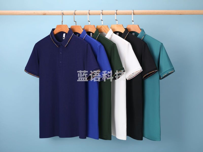 壹叁提花新款短袖T恤42.2%健康棉 50%聚酯纤维 7.8%氨纶