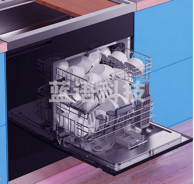 美的（Midea）出品 华凌 集成水槽洗碗机 家用水槽一体式 10套大容量 热风烘干 304不锈钢 嵌入式洗碗机 XH03
