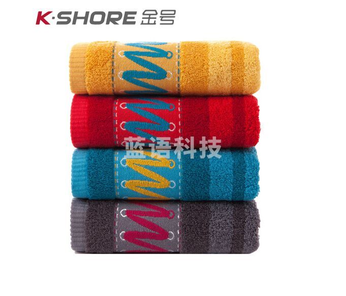 金号毛巾GA1106纯棉加厚吸水男女情侣洗脸巾柔软不掉毛擦脸面巾擦澡大毛巾-节日送礼团购94G（灰红蓝黄下单备注颜色）