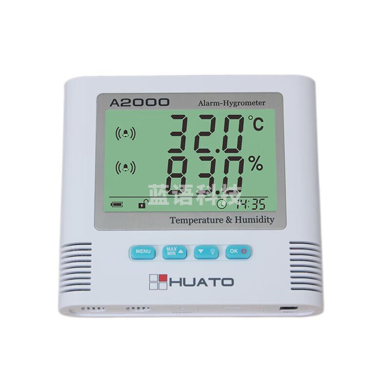 华图温湿度计工业级高精度实验室医药 A2000-TH(内置传感器）