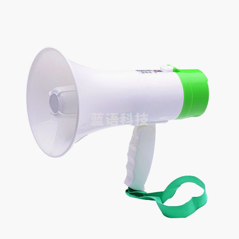 应急处理录音喊话器 大功率扩音器 手持喇叭 配好充电式锂电池 超长录音（60秒 经典款）