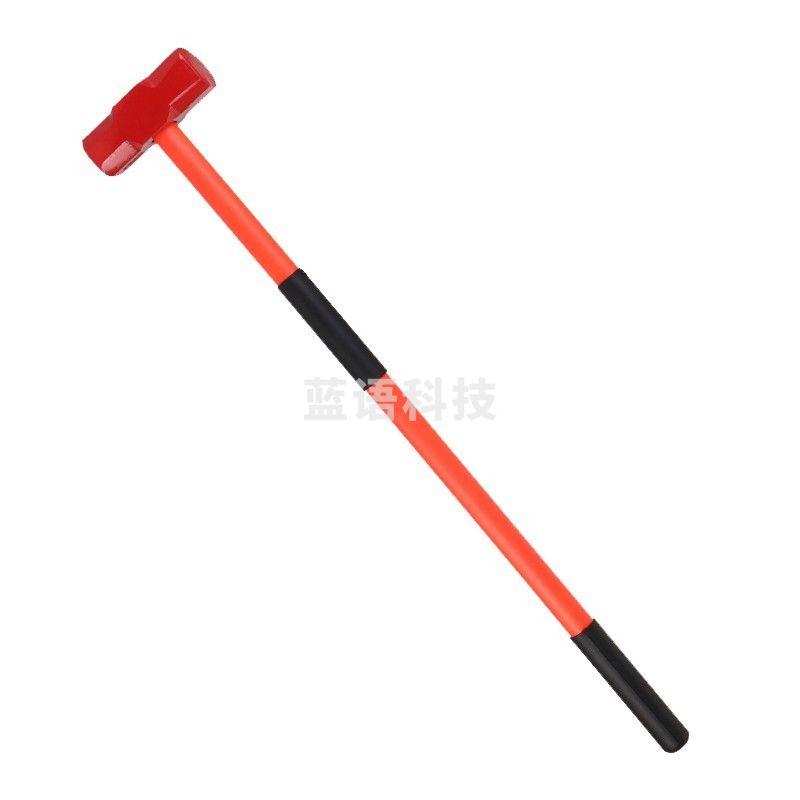 盛德利PPR防震柄大八角锤拆墙大铁锤铁榔头砸墙手锤工地用石工锤实心装修工具 大八角锤10磅(长)