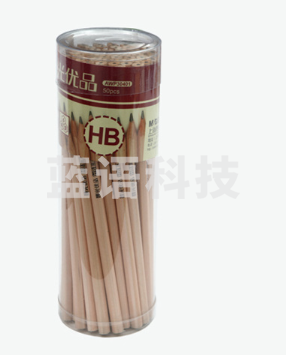 晨光HB铅笔优品六角50支筒装AWP30401