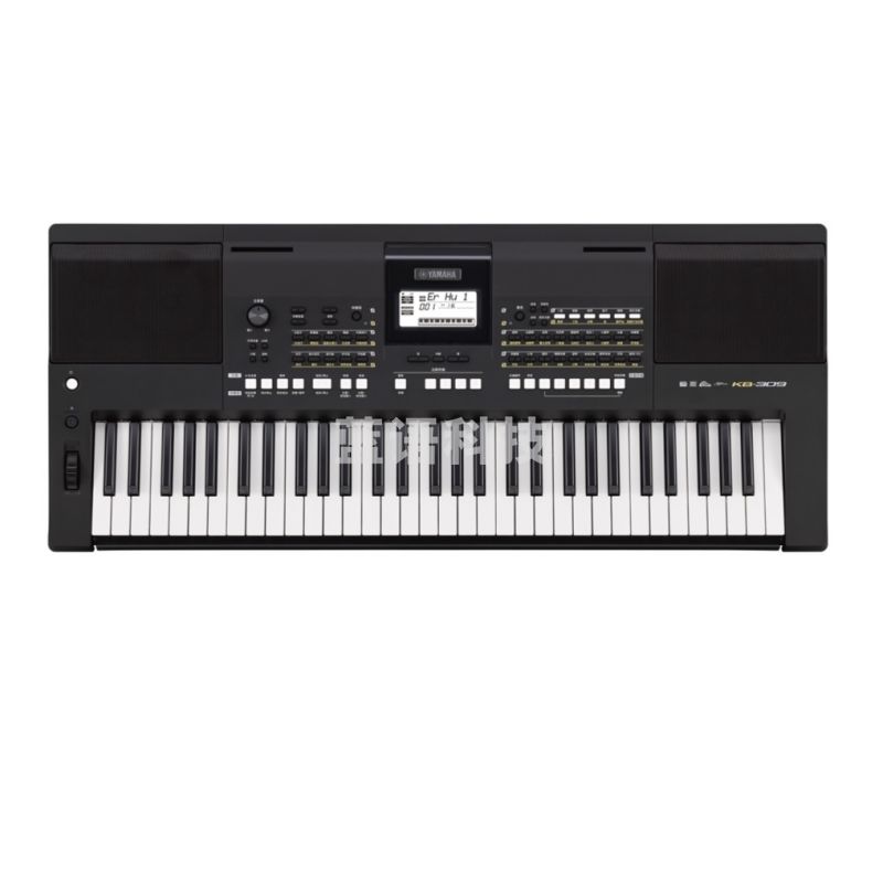 雅马哈YAMAHA KB309电子琴成人专业演奏儿童61键KB308电子琴