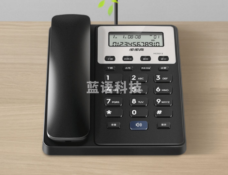 步步高（BBK）HCD213电话机座机  黑