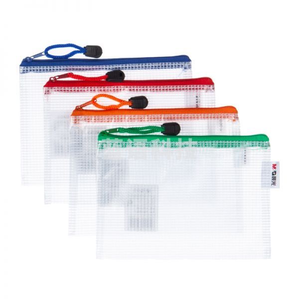 晨光ADMN4286 普惠型A6网格拉链袋 10个/包