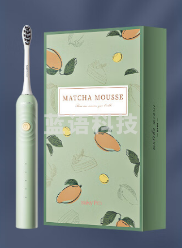 舒客电动牙刷 可充电软毛声波5档洁齿模式 G33A抹茶慕斯