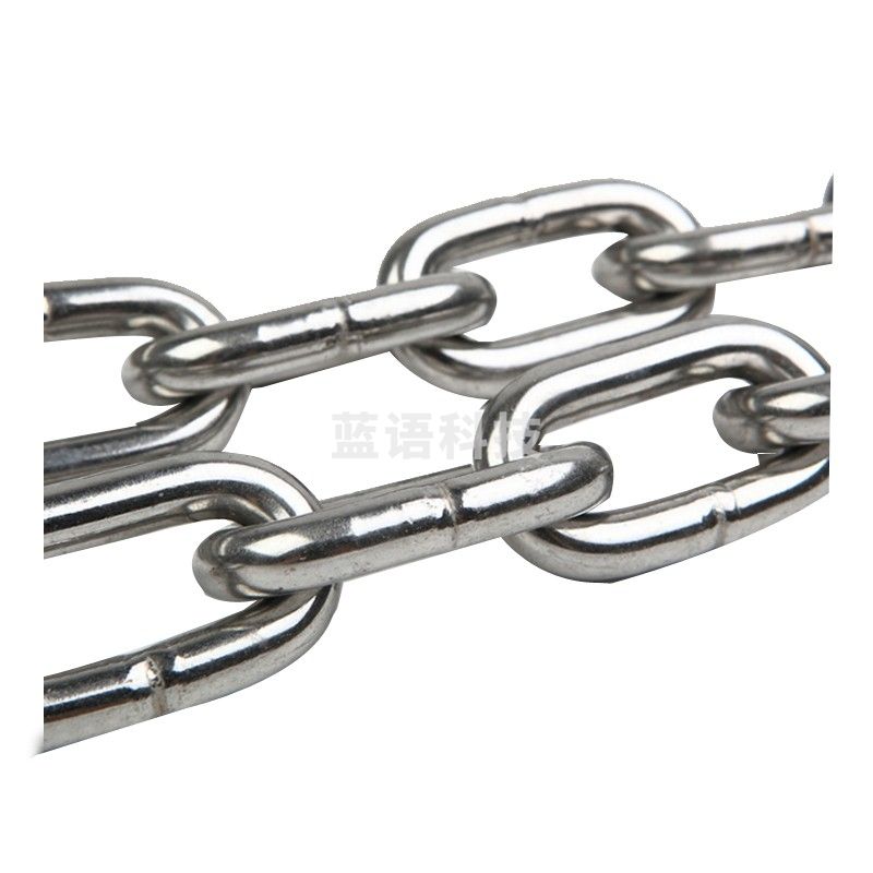 304不锈钢起重承重链条护栏秋千链条防盗锁车船锚铁链子粗（6mm一米）