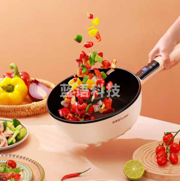 荣事达（Royalstar） 电炒锅 家用电火锅多功能4L容量一体电煮锅煎烤不沾电热锅 DCG04A1