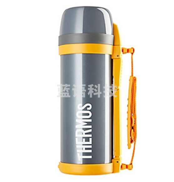 膳魔师 不锈钢保温壶2L热水壶暖水瓶带提绳FDH-2005 烟灰