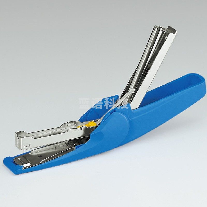 国誉（KOKUYO）进口省力型订书机办公文件平针装订器适配10号订书钉 黄绿色 SL-M72YG