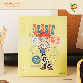 国誉(KOKUYO)迪士尼皮克斯玩具总动员系列A5活页本8mm横线40页/本 WSG-RU6MP12-3
