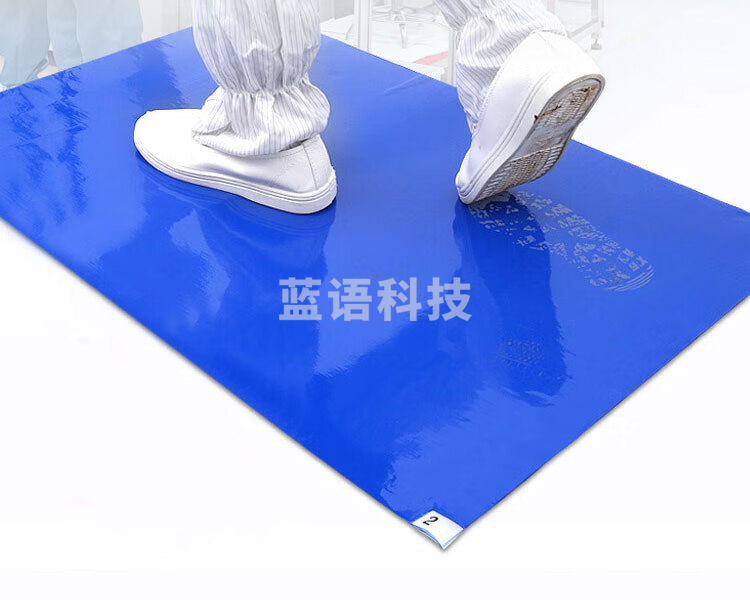 粘尘垫 可撕式粘脚底灰尘脚垫 无尘车间除尘净化强力粘尘垫 60*90cm/张 30张/本 10本/盒（盒）