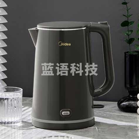 美的(Midea)SHE1521电热水壶316L不锈钢智能自动断电热水壶