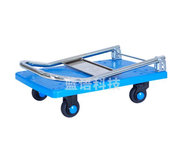 搬运宝超轻平板车小推车拖车手推车手拉车拉货车72x46cm承重400斤CQ-X7