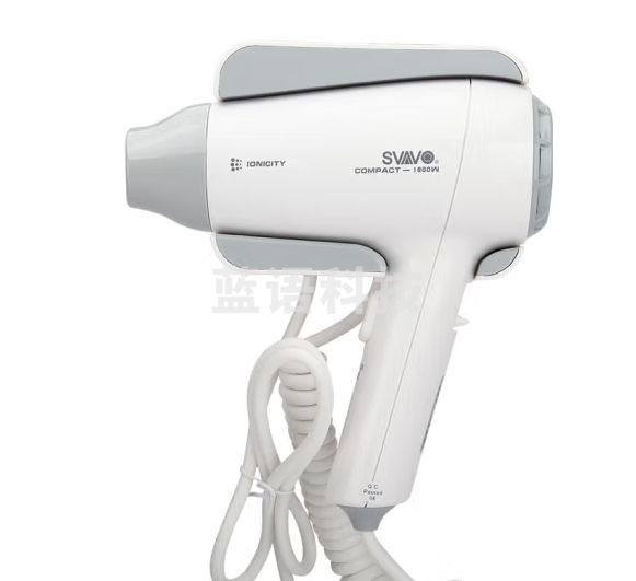 瑞沃 吹风筒 干发器 冷热切换 宾馆酒店浴室卫生间壁挂式电吹风机 大功率恒温负离子护发吹风机 PL-178白+灰