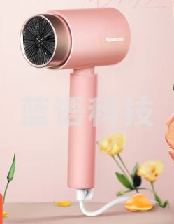 松下（Panasonic）电吹风机大功率高速大风力速干便携送学生宿舍家用负离子护发电吹风筒EH-WNE5H礼盒款粉