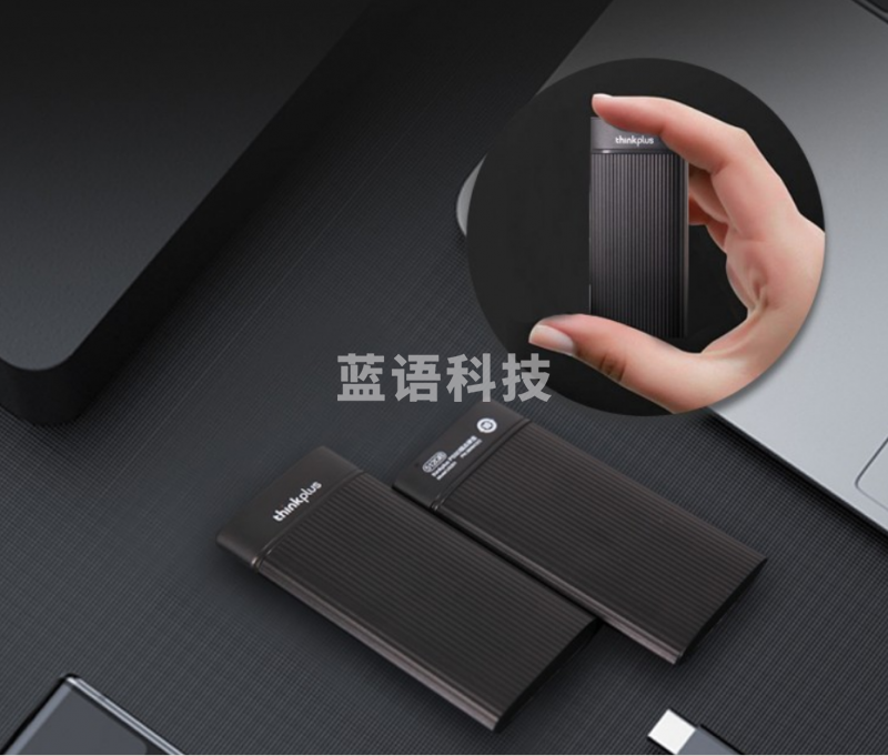 联想thinkplus 移动固态硬盘 type-c高速PSSD移动硬盘 笔记本手机外接硬盘 US201【512G】
