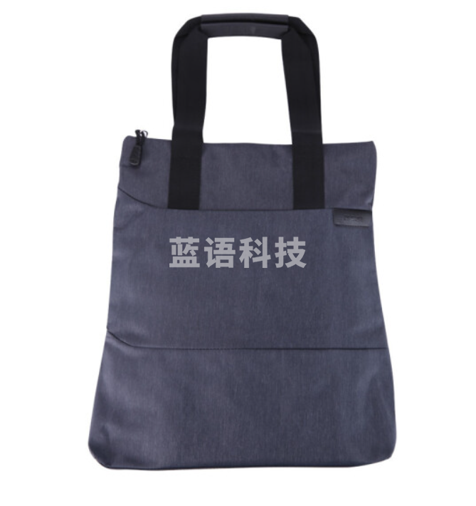 晨光(M&G)文具灰色双层竖式拉链手提包 文件收纳事务包 商务公文拉链袋 单只装ABB93183