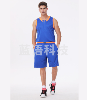 闪鹰LQ2009 篮球服 篮球比赛训练套装成人篮球服 蓝/红/白/黑/绿五色可选