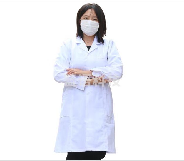 星工 长袖白大褂 女款学生实验室视频卫生工作服 XGDG3