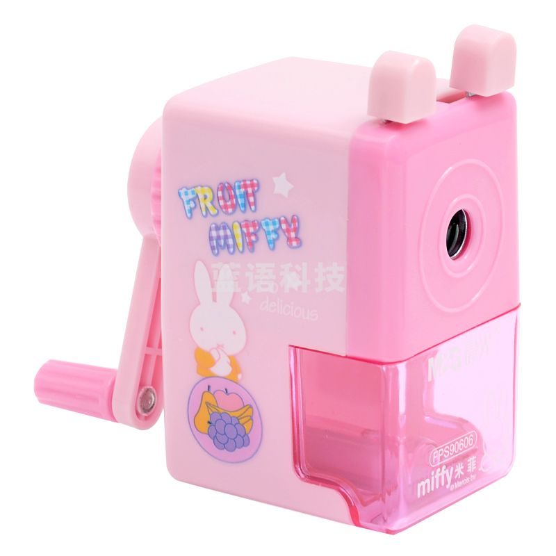 晨光（M&G）FPS90606卡通彩色削笔器削笔机卷笔刀粉色