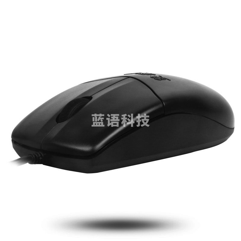 双飞燕（A4Tech）OP-520NP 有线针光鼠标 PS2接口 黑色