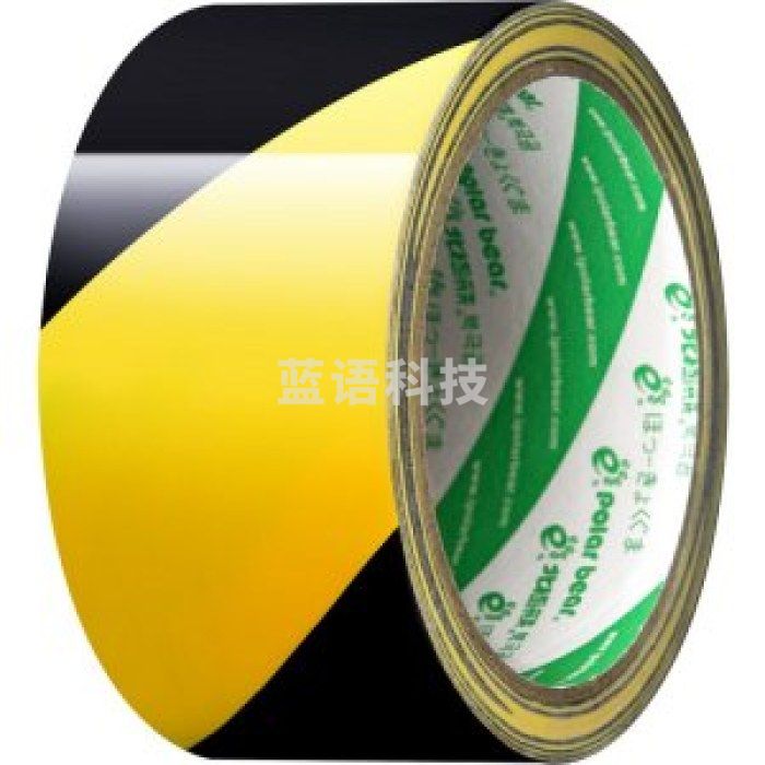 北极熊（POLAR BEAR）WA-044Y 斑马警示胶带（48mm*20Y）