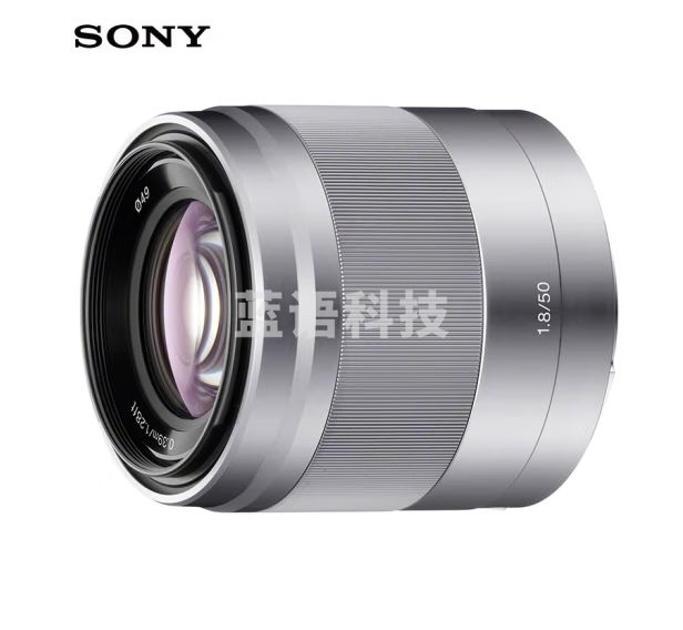 索尼（SONY）E 50mm F1.8 OSS APS-C画幅定焦镜头  SEL50F18  银色
