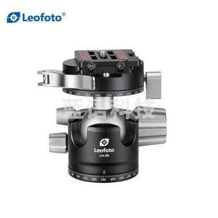 徕图(Leofoto)LH-36PCL 低重心双开口双全景夹座专业球形云台
