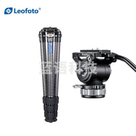 徕图（Leofoto）LM-324C+BV-15 摄影摄像无中轴相机手机三脚架云台套装