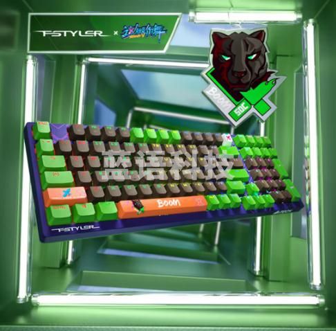 双飞燕（A4TECH）FS98 机械键盘有线 红轴键盘