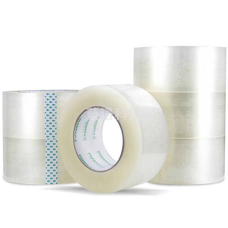 得力品正30923封箱胶带55mm*200y*45um(透明)(6卷/筒)