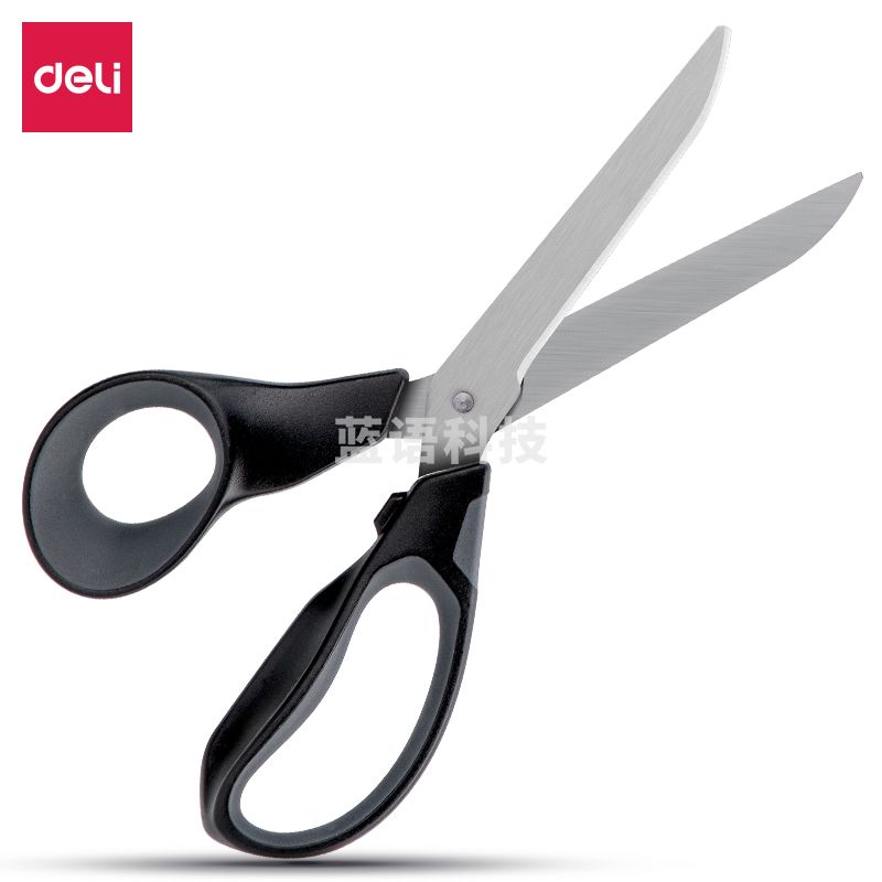 得力77762人机造型剪刀(灰)(把)