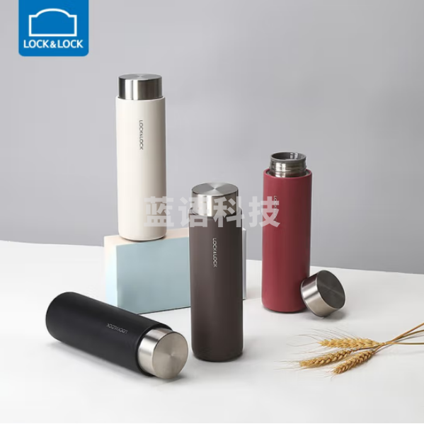 乐扣乐扣（LOCK&LOCK）LHC4220 保温杯304不锈钢简约弹盖保温杯400ML 颜色备注