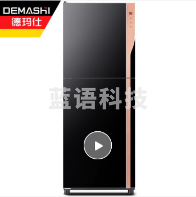 德玛仕 消毒柜 家用紫外线消毒立式 商用厨房餐厅酒店专用碗筷餐具大容量 双门消毒碗柜XDZ380G-5