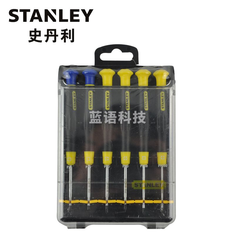 史丹利 66-395-23 6件套十字、米字微型螺丝批组套 (计价单位:套)