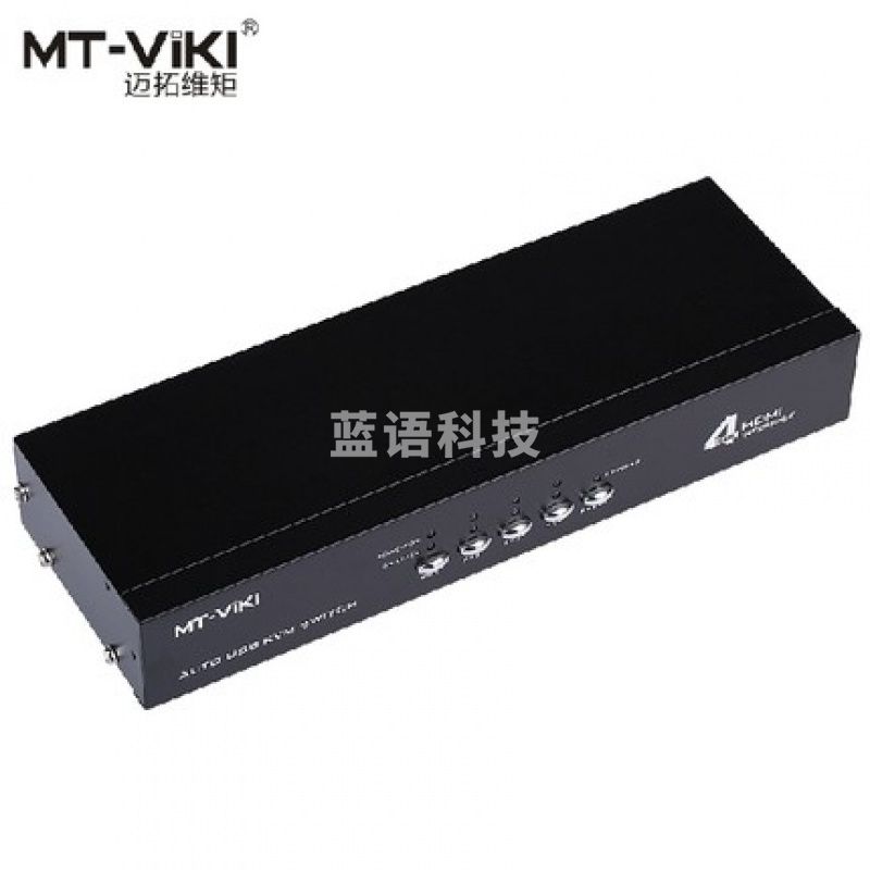 迈拓维矩 MT-2104HL HDMI口 KVM切换器 4路 自动 4进1出